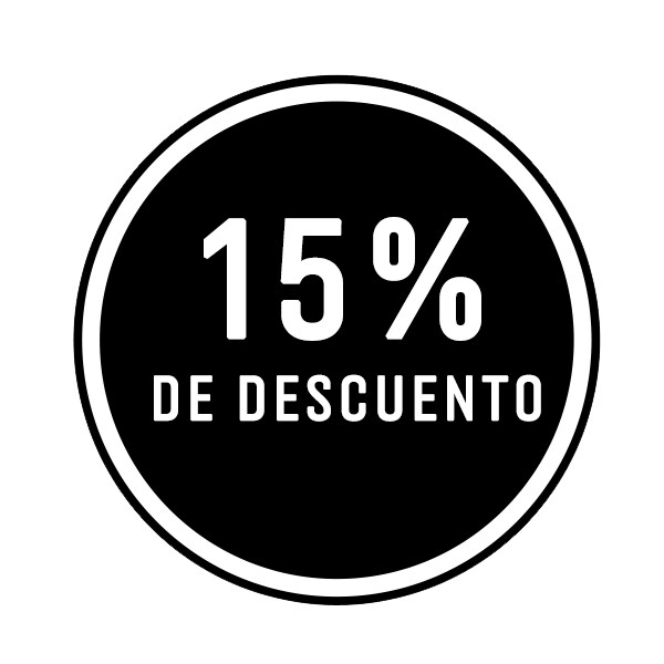 15% Descuento