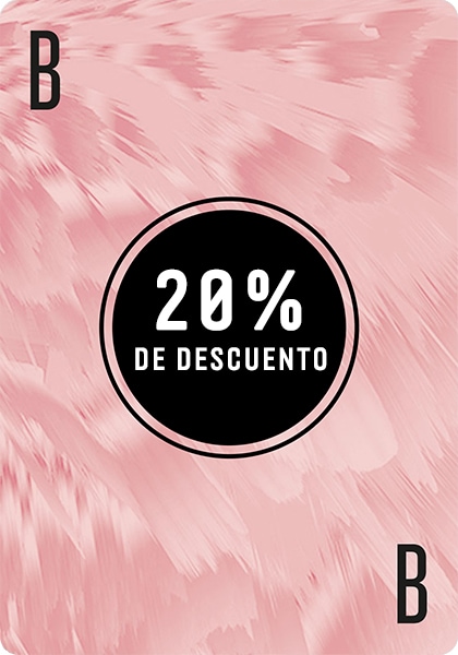 20% DE DESCUENTO